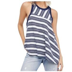 Free People We The Free Thursday Linen Tank Top Sz Small